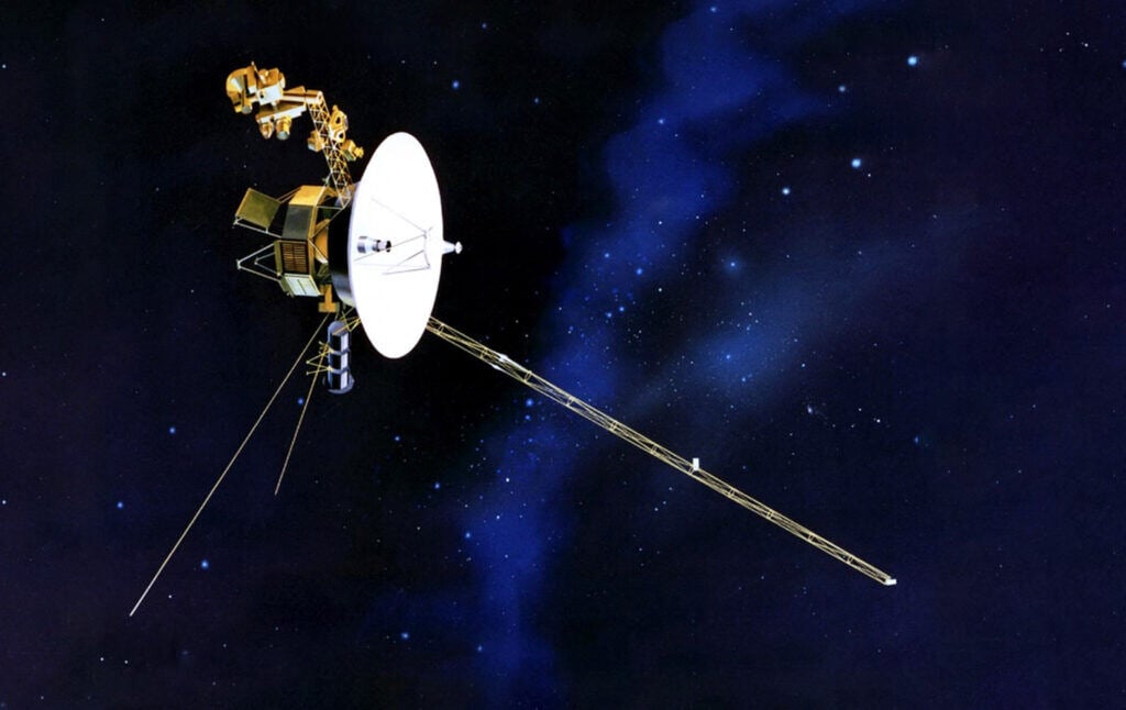 the voyager 2 space probe
